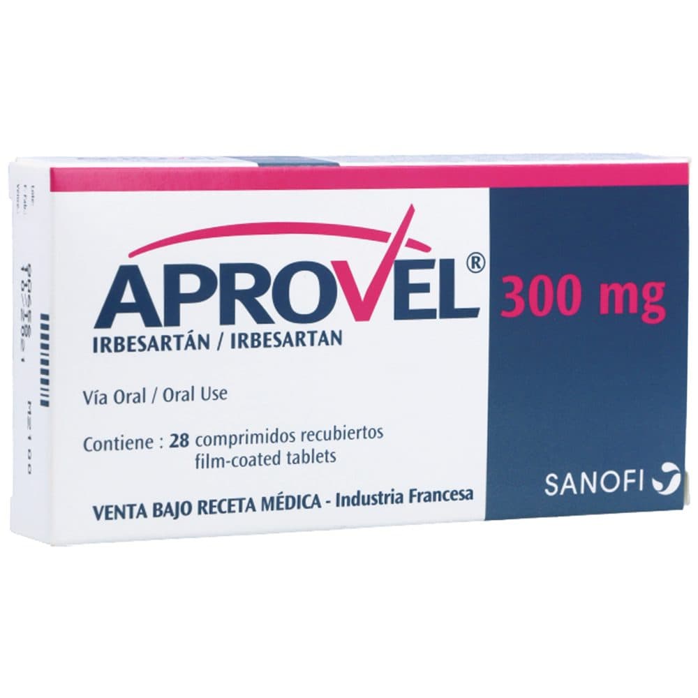 Aprovel 300Mg Caja X 28 Tabletas