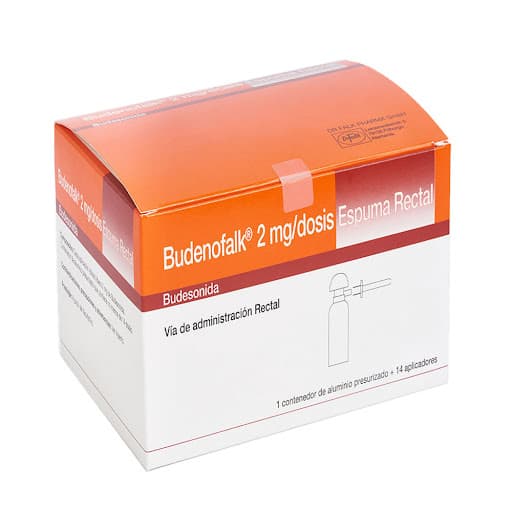 Budenofalk Espuma Rectal 2Mg/Dosis Espuma Rectal Frasco X 14