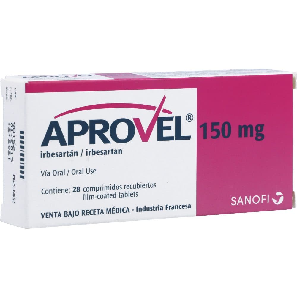 Aprovel 150Mg Caja X 28 Tabletas