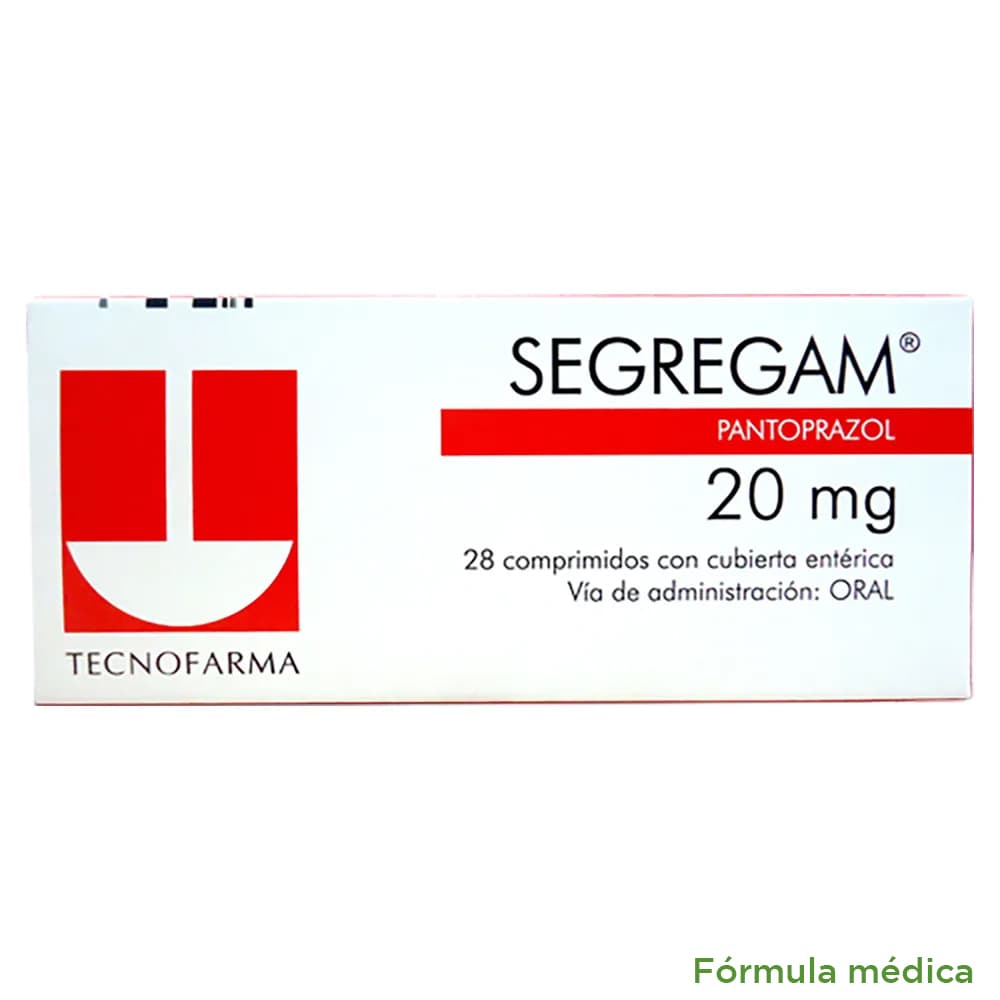 Segregam 20Mg Tabletas Lib Ret Caja X 28