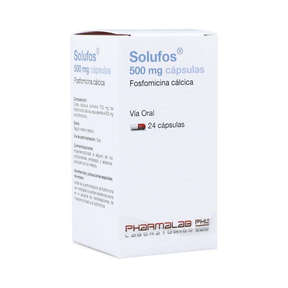 Solufos Cápsula 500Mg Frasco X 24