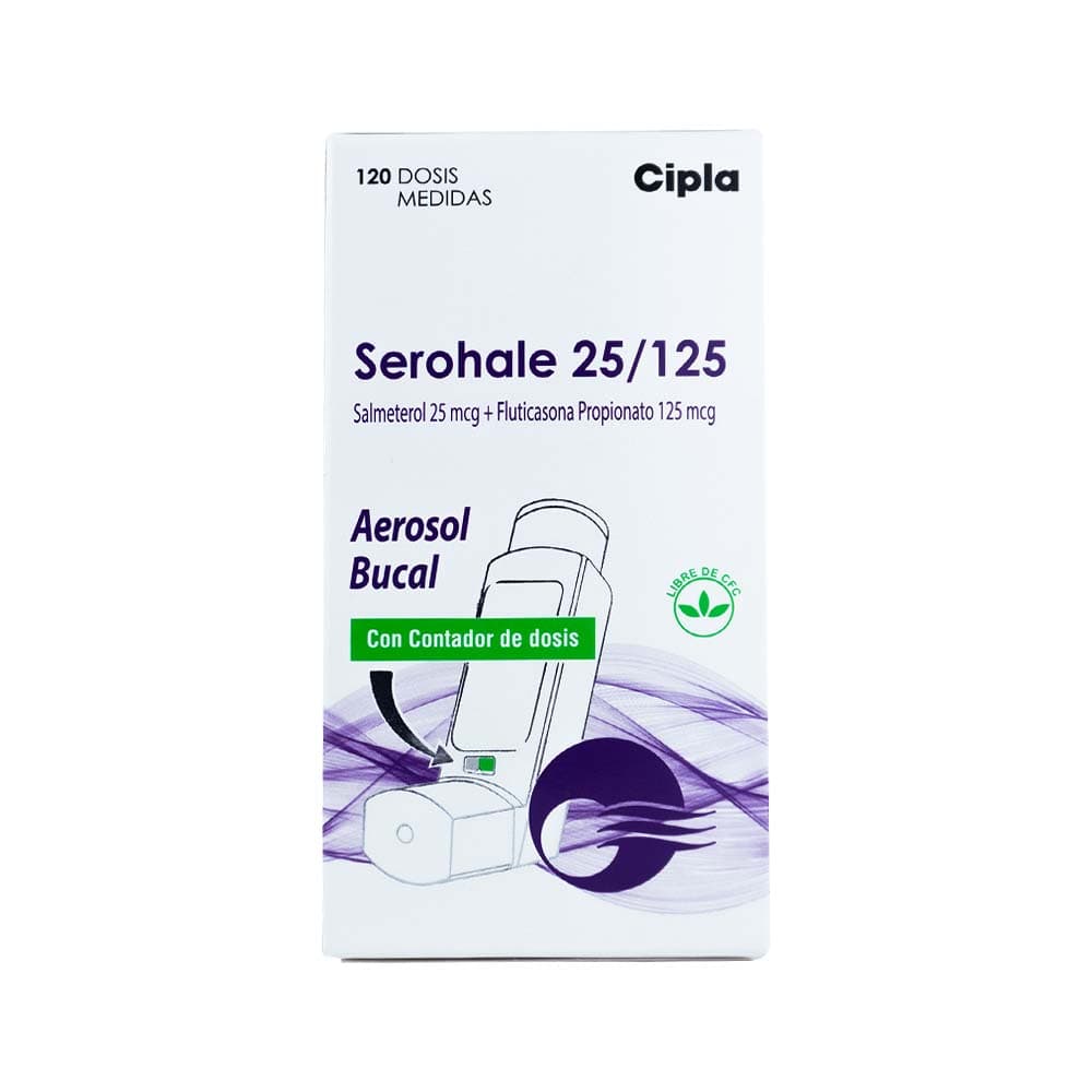 Serohale (125+25)Mcg/Dosis Susp Inh Oral Fco X 120Dosis