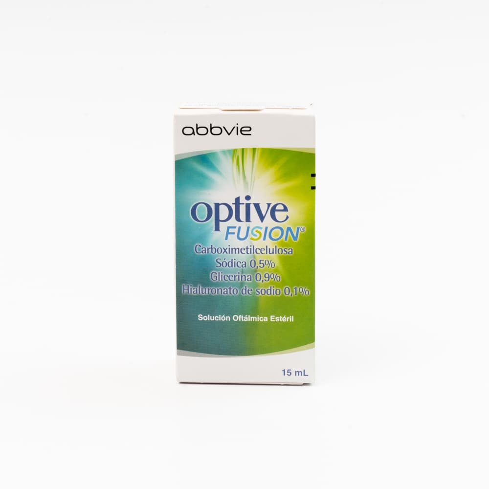 Optive Fusion (0.5+0.9)% Solución Oftalmica Frasco X 15 Ml