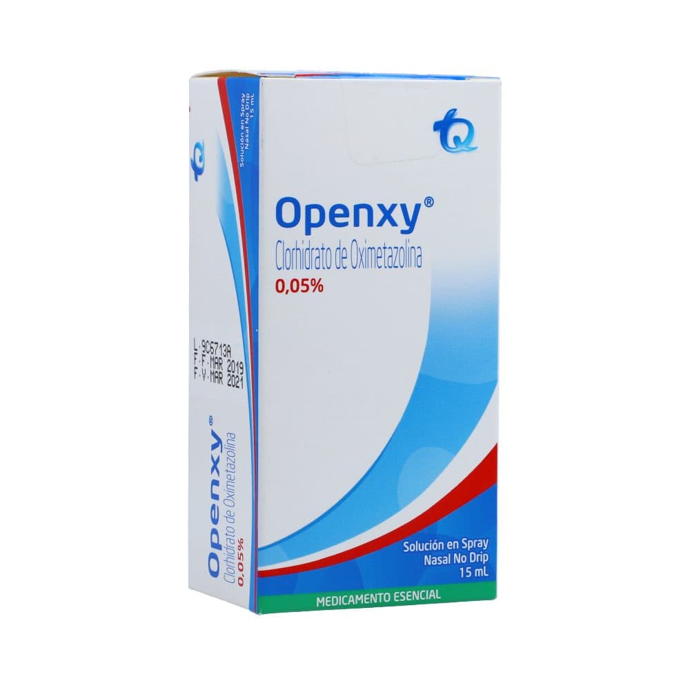 Openxy Solución En Spray Nasal 0.05% Frasco X 15 Ml