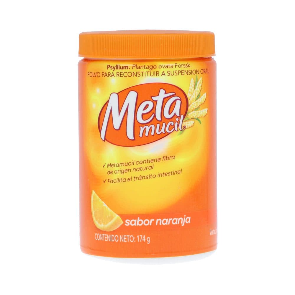 Metamucil Polvo Suspensión Oral Frasco X 174Gr Naranja