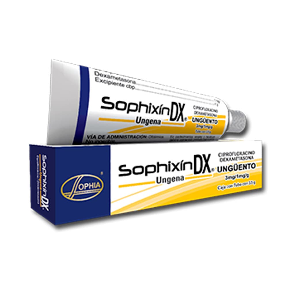 Sophixín Dx Unguento Oftálmologico(0.3+0.1)% Tubo X 3,5Gr
