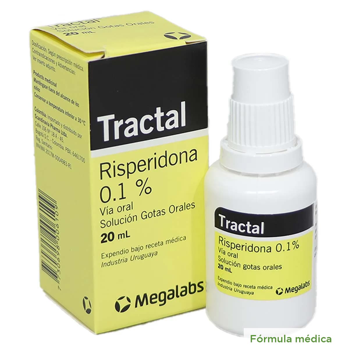 Tractal 1Mg/Ml(0.1%) Solucion Oral Frasco X 20Ml