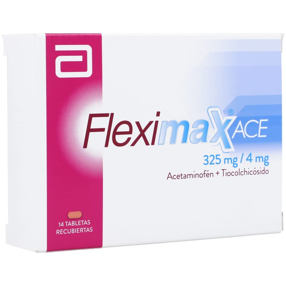 Fleximax Ace Tabletas Recubiertas (325+4)Mg Caja X 14
