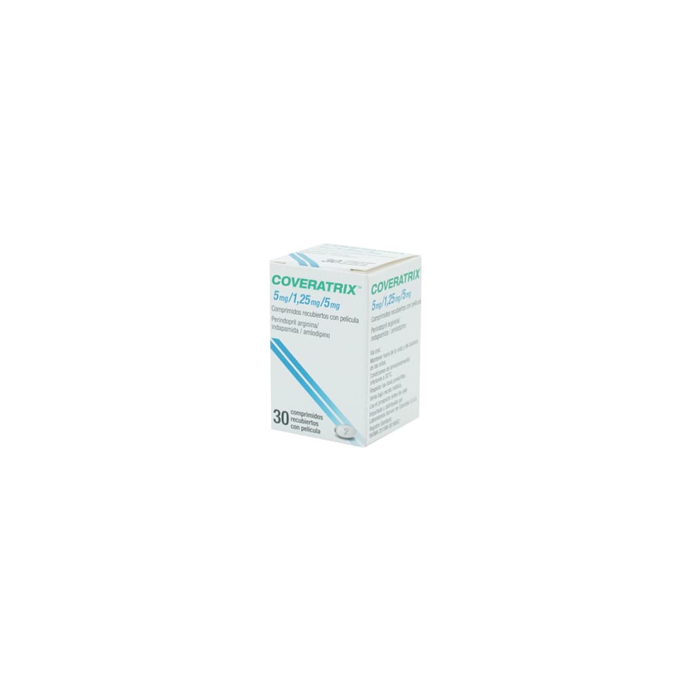 Coveratrix (5+1.25+5)Mg Tabletas Recubiertas Caja X 30