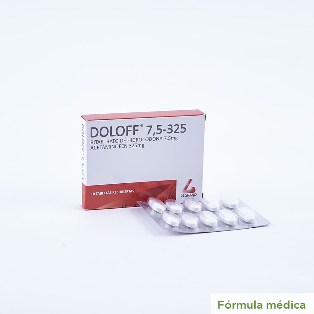 Doloff (325+7.5)Mg Tableta Recubierta Caja X 10