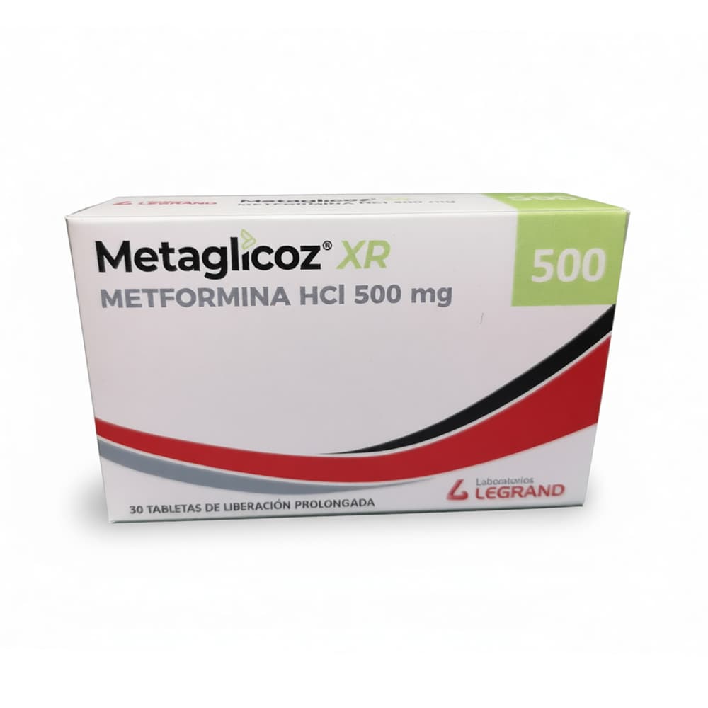 Metaglicoz Xr 500Mg Tab Lib Prol Caj X 30