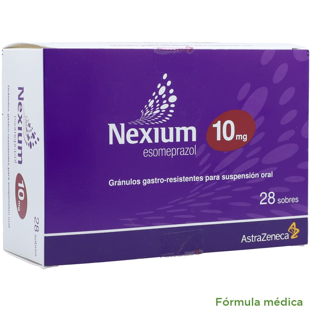 Nexium 10Mg Caja X 28Sobres Gránulos Gastro-Resistentes Para Suspensión Oral