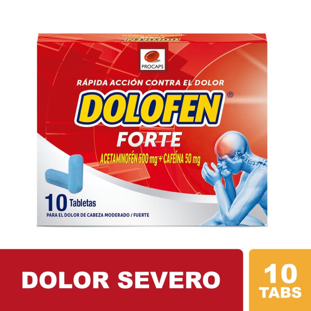 Dolofen Forte (500+50) Mg Tabletas Caja X 10