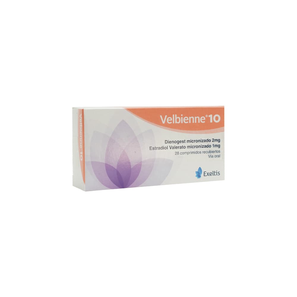 Velbienne 10 (2+1)Mg Caja X 28 Tabletas Recubiertas
