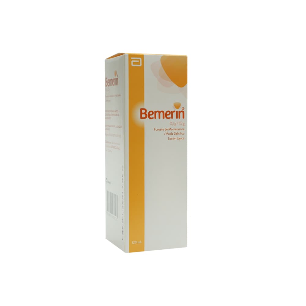 Bemerin (15+1) Mg/Ml Loción Tópica Frasco X 120 Ml