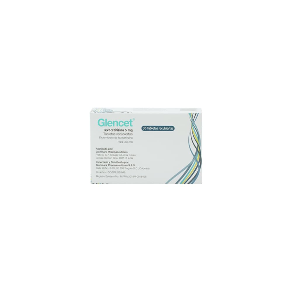 Glencet 5Mg Tableta Caja X 30