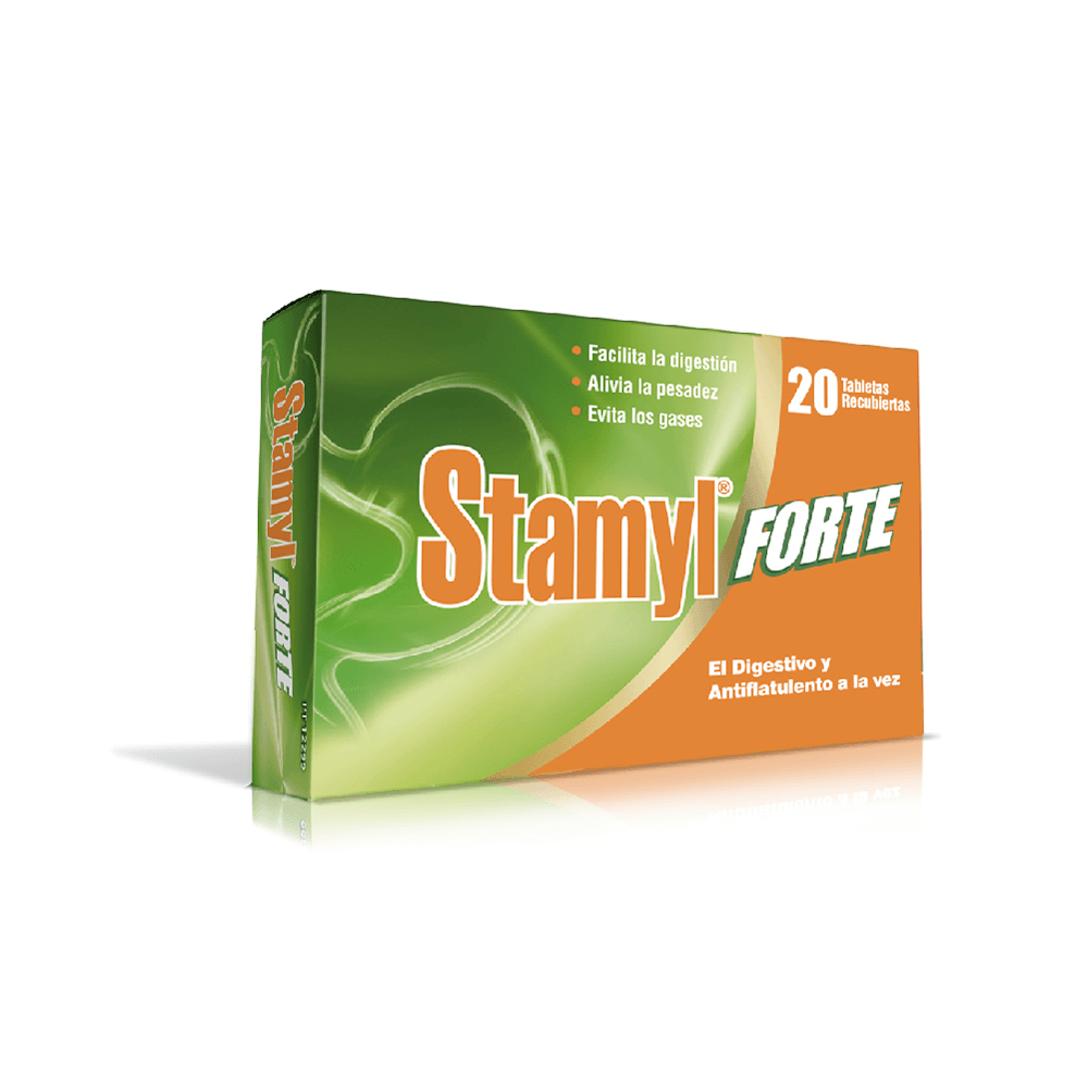 Stamyl Forte Tabletas Recubiertas Caja X 20