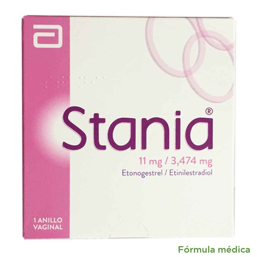 Stania (3.474+11)Mg Anillo Vaginal Caja X 1