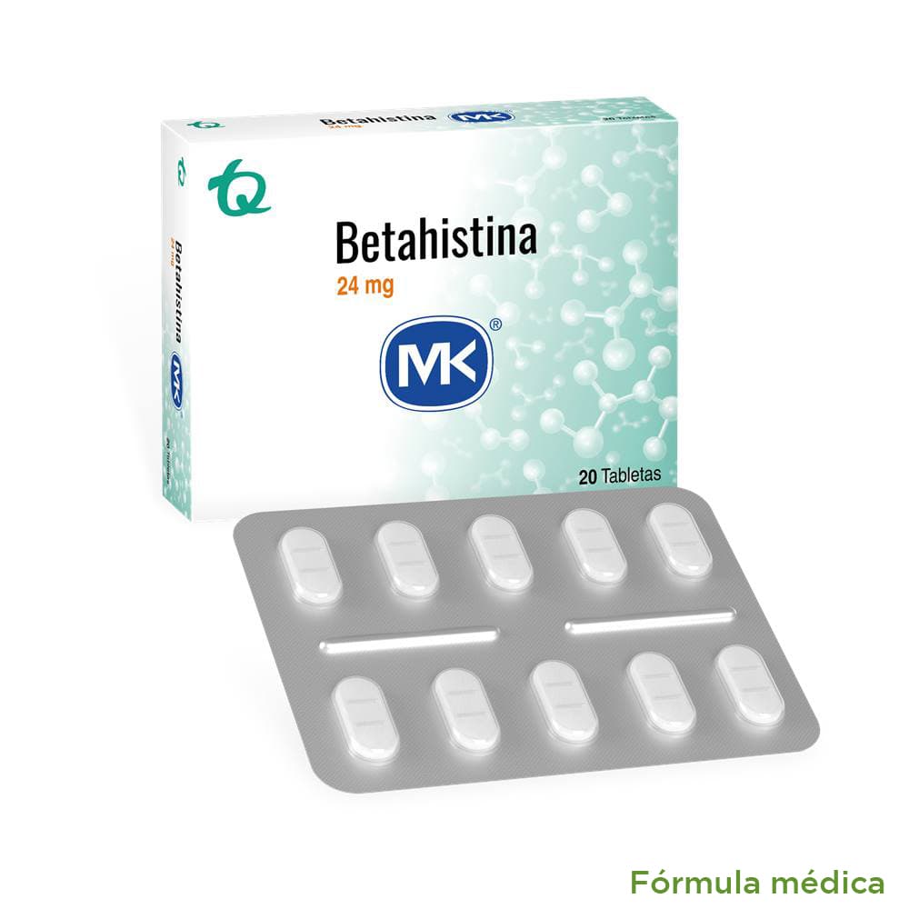 Betahistina 24Mg Tabletas Caja X 20