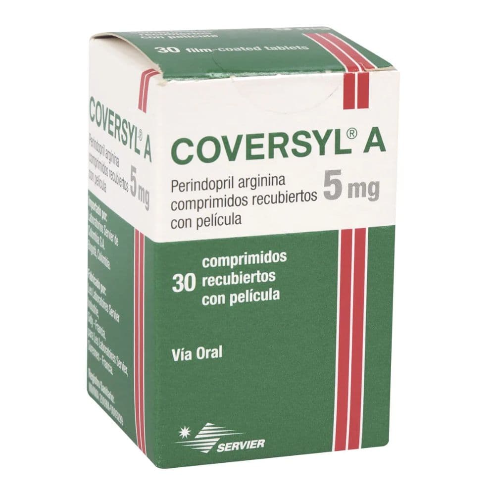 Coversyl 5Mg Tab Rec Fco X 30