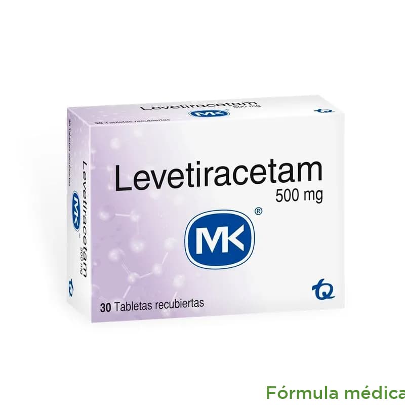 Levetiracetam 500Mg Tableta Recubierta Caja X 30