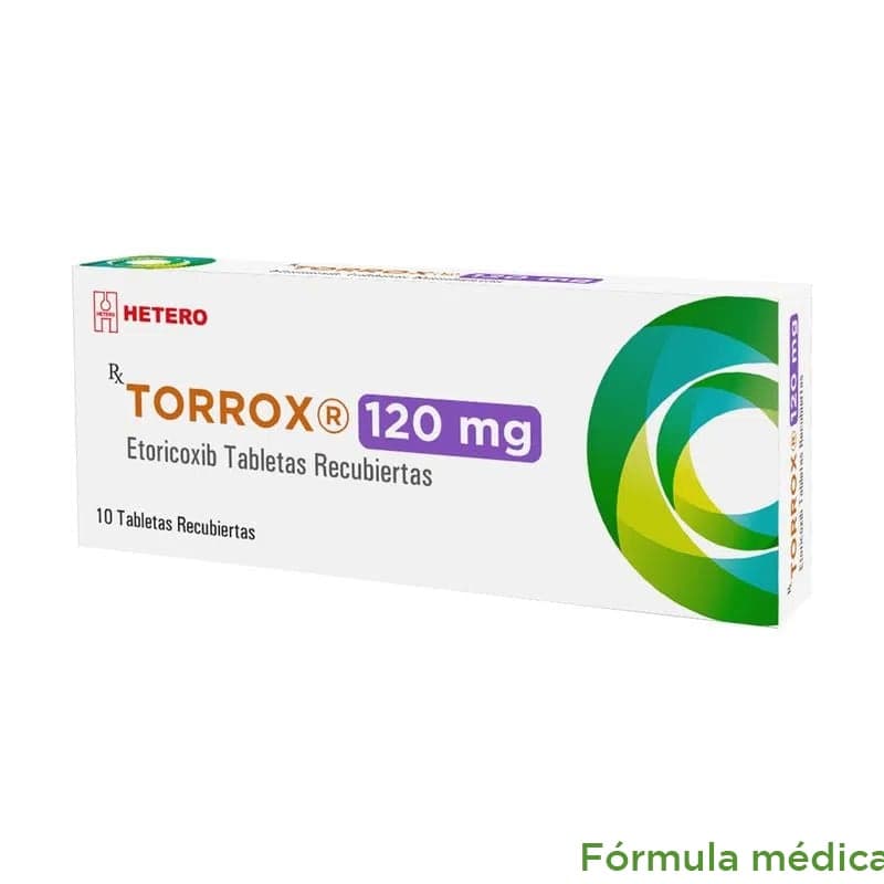 Torrox 120Mg Tableta Recubierta Caja X 10