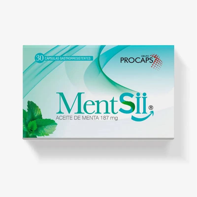 Mentsii 187Mg Cápsulas Blandas Caja X 30