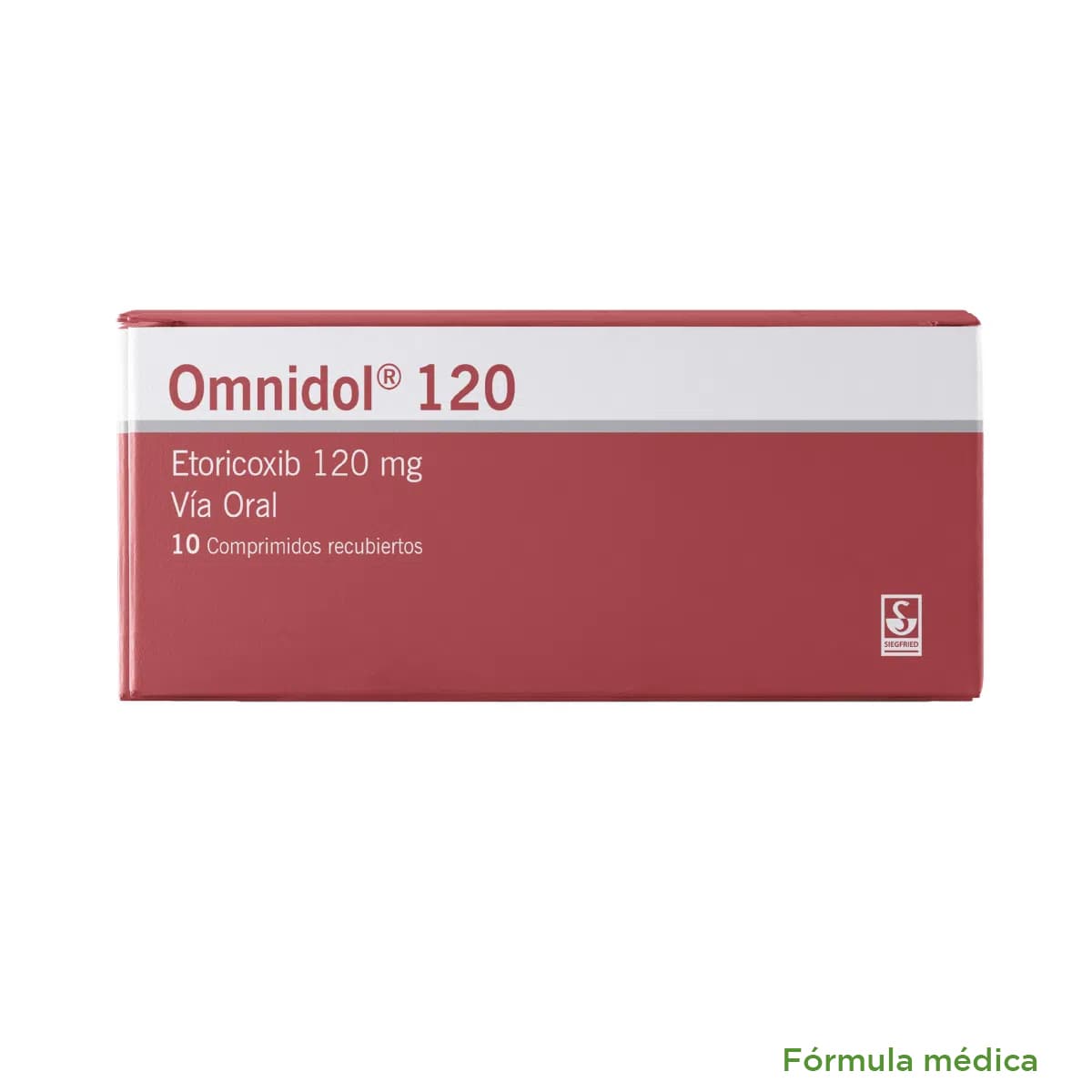 Omnidol 120Mg Tabletas Recubiertas Caja X 10