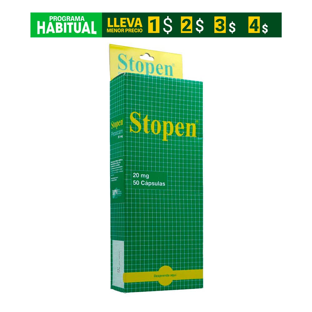Stopen 20Mg Blister X 2 Cápsulas