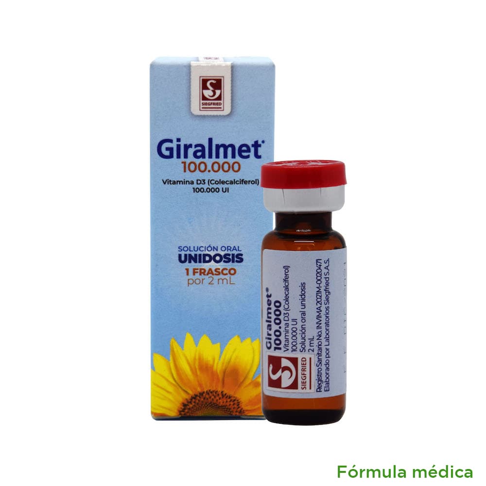 Giralmet 100000Ui Solución Oral Frasco X 2Ml