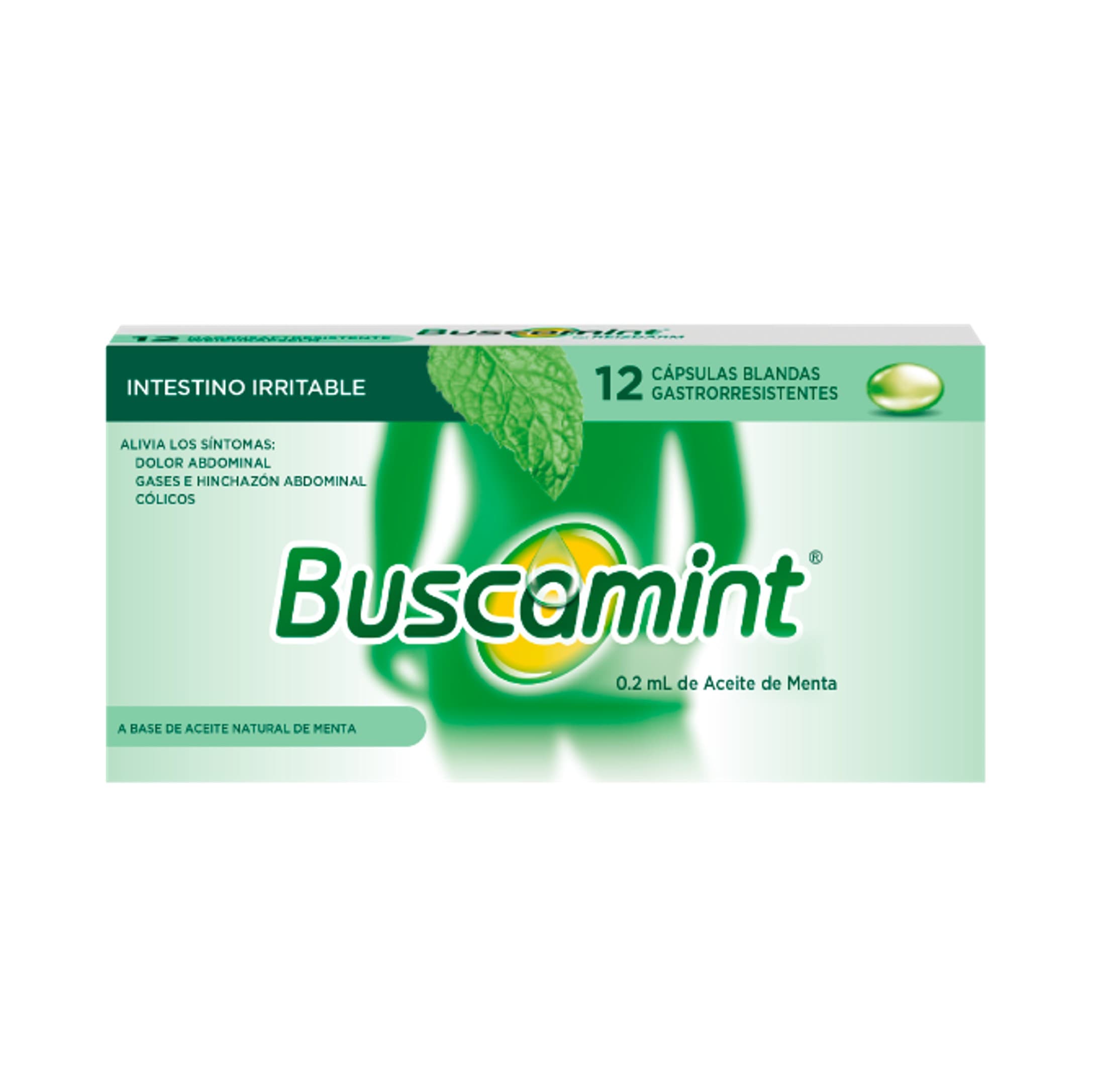 Buscamint Capsulas Blandas Caja X 12
