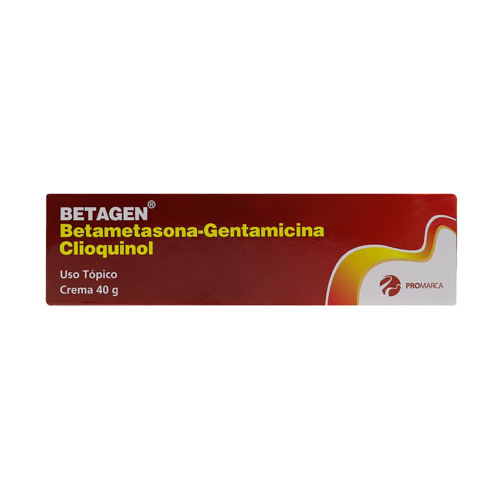 Betagen (0.05+3+0.1)% Crema Topica Tubo X 40Gr