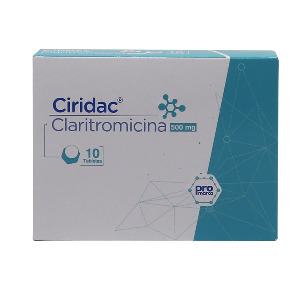 Ciridac 500Mg Tabletas Caja X 10