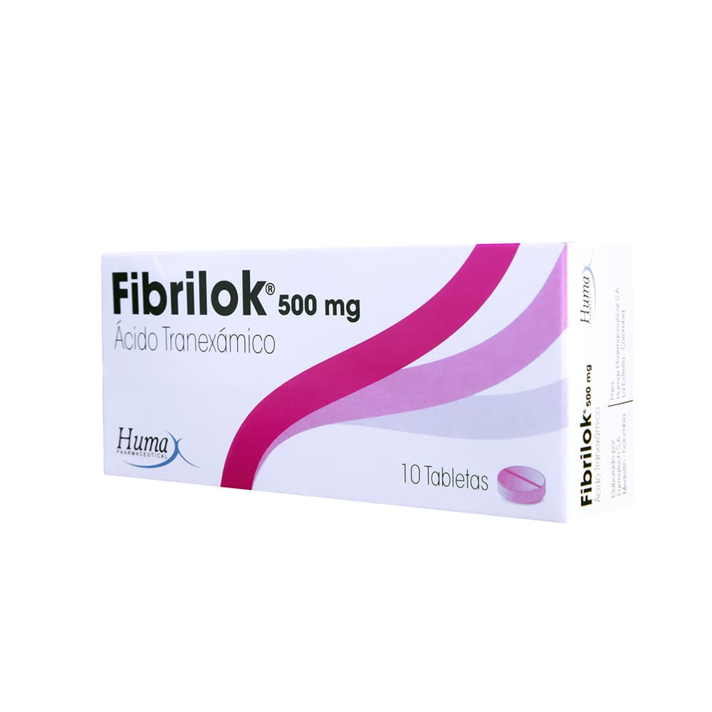 Fibrilok 500Mg Tableta Caja Por 10