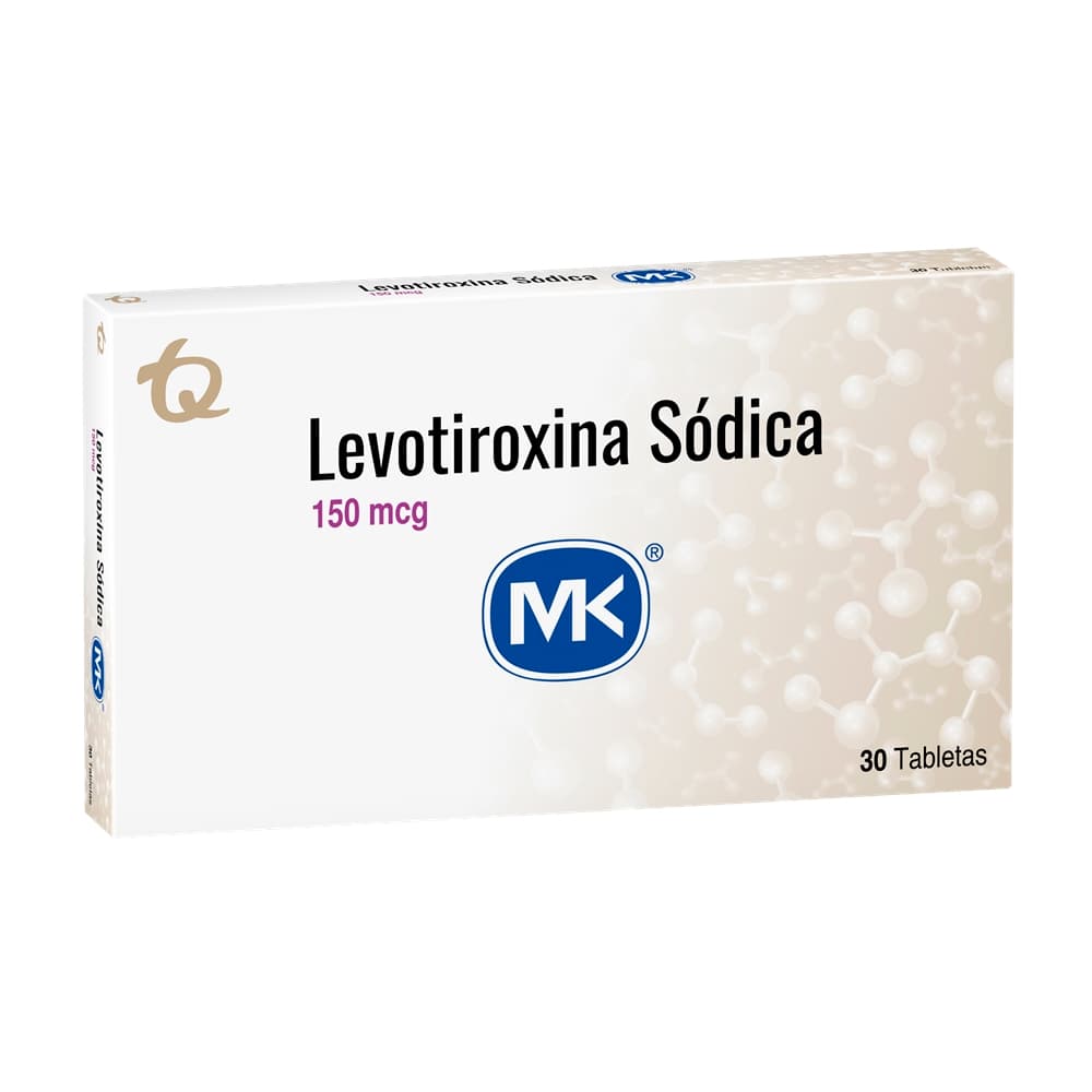 Levotiroxina 150Mcg Tab Caj X 30 Mk