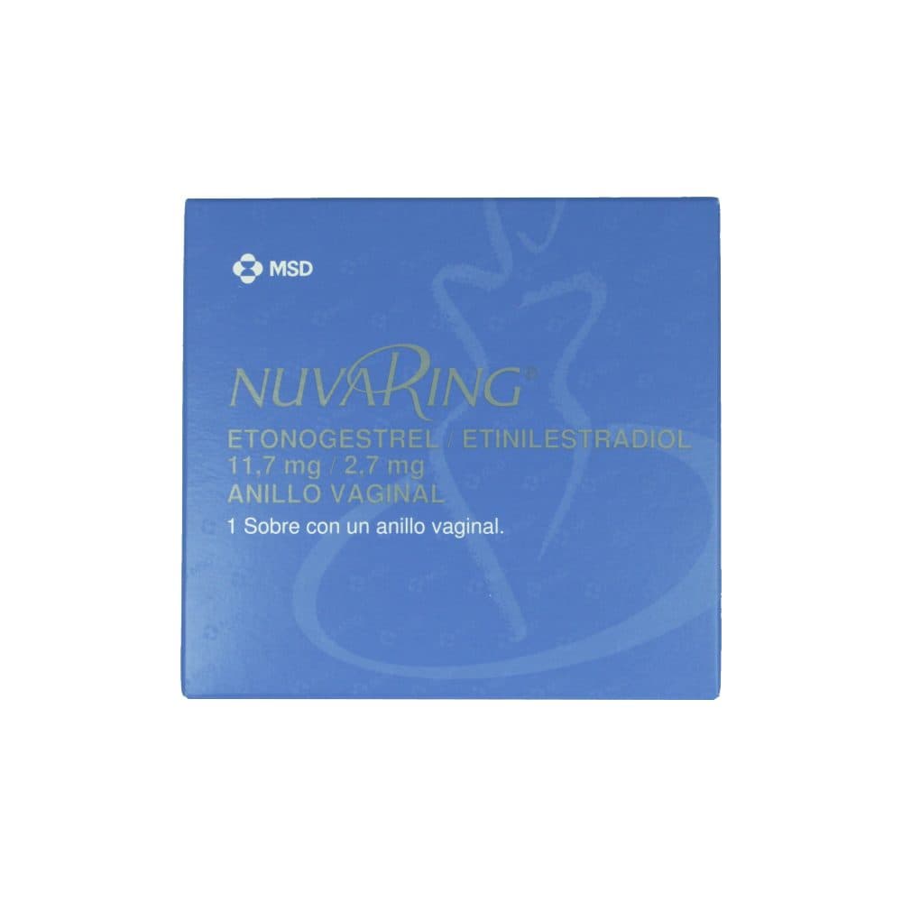 Nuvaring (2.7+11.7)Mg Caja X 1 Anillo (Sistema Liberación Vaginal)