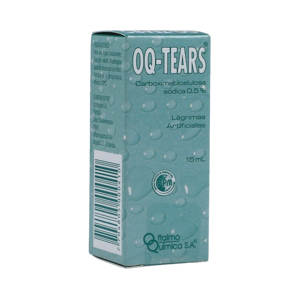 Oq-Tears 5Mg/Ml Solución Oftalmica Frasco X 15 Ml