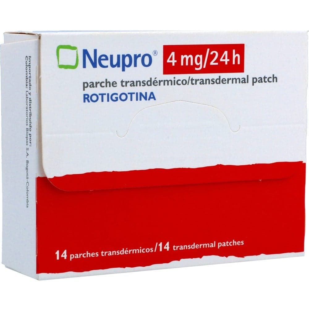 Neupro Parche Transdérmico 4Mg/24H Caja X 14
