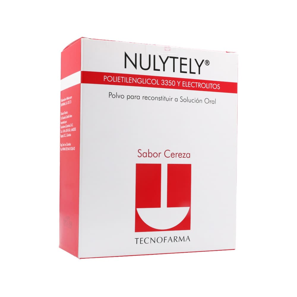Nulytely 105Gr Polvo Sobre Individual Sabor Cereza