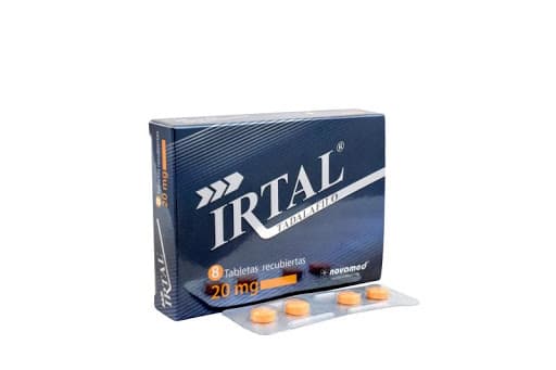 Irtal 20 Mg Caja X 8 Tabletas Recubiertas