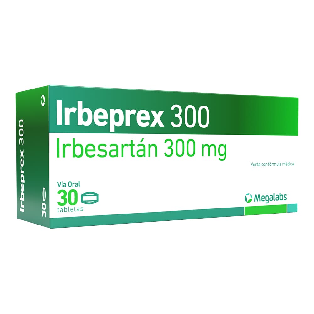 Irbeprex 300Mg Tabletas Caja X 30