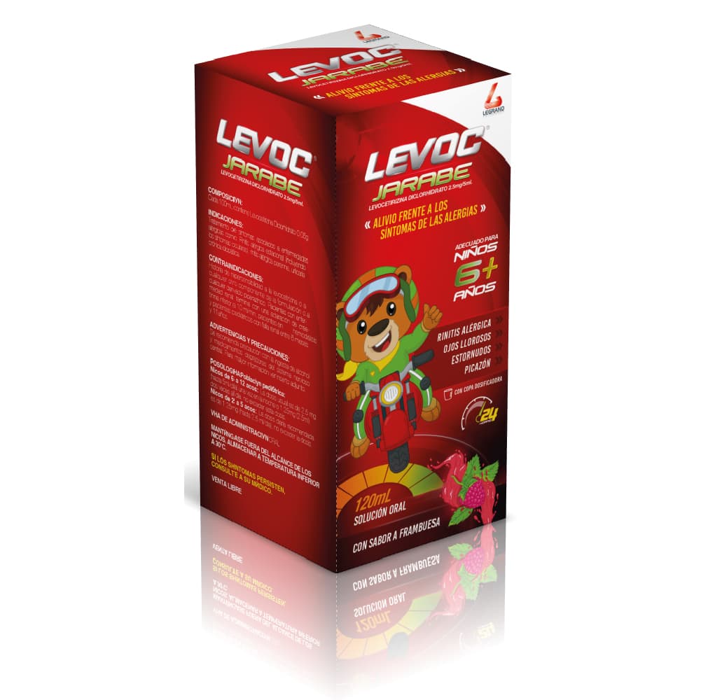 Levoc 0.05% Jarabe Frasco X 120 Ml