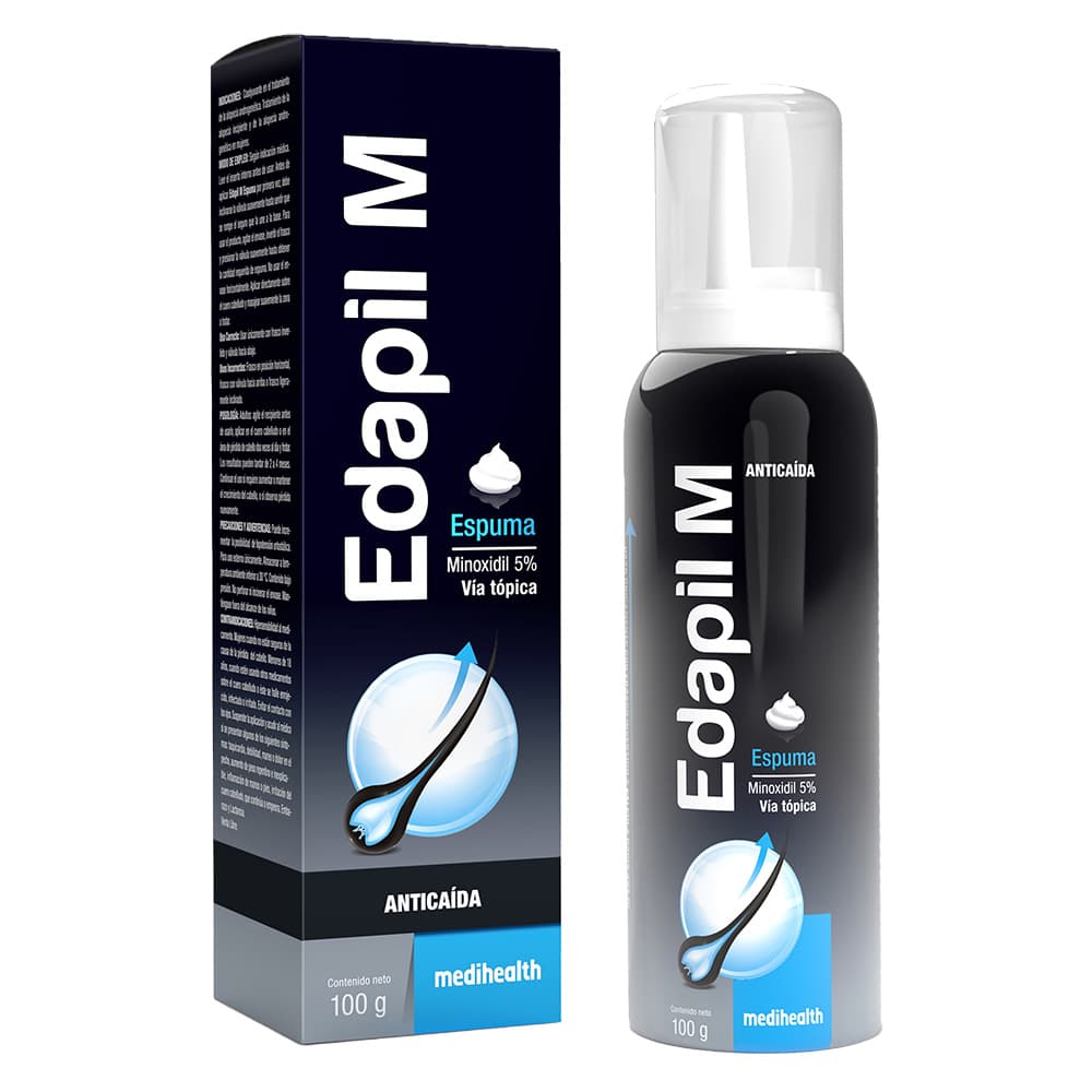 Edapil M Espuma Frasco X 100 Gr
