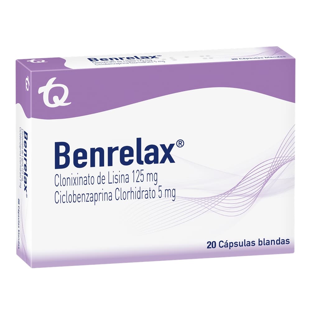 Benrelax (5+125)Mg Capsula Blanda Caja X 20